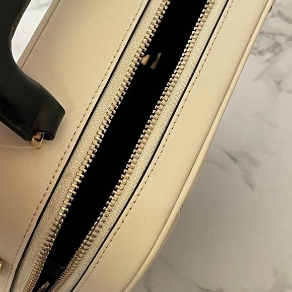 NEW Kate spade travel bicolor daisy printed lunchbox handbag satchel - Picture 11 of 14